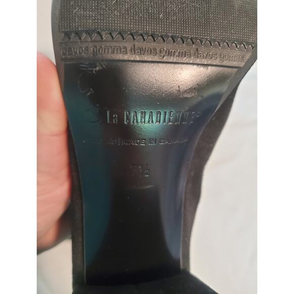 C La Canadienne Women Jeannie II Pointed Toe Suede boots size 7.5. S71 - Picture 6 of 7